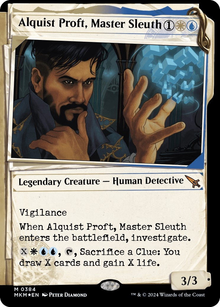 Alquist Proft Master Sleuth Showcase Invisible Ink (384) [MKM]