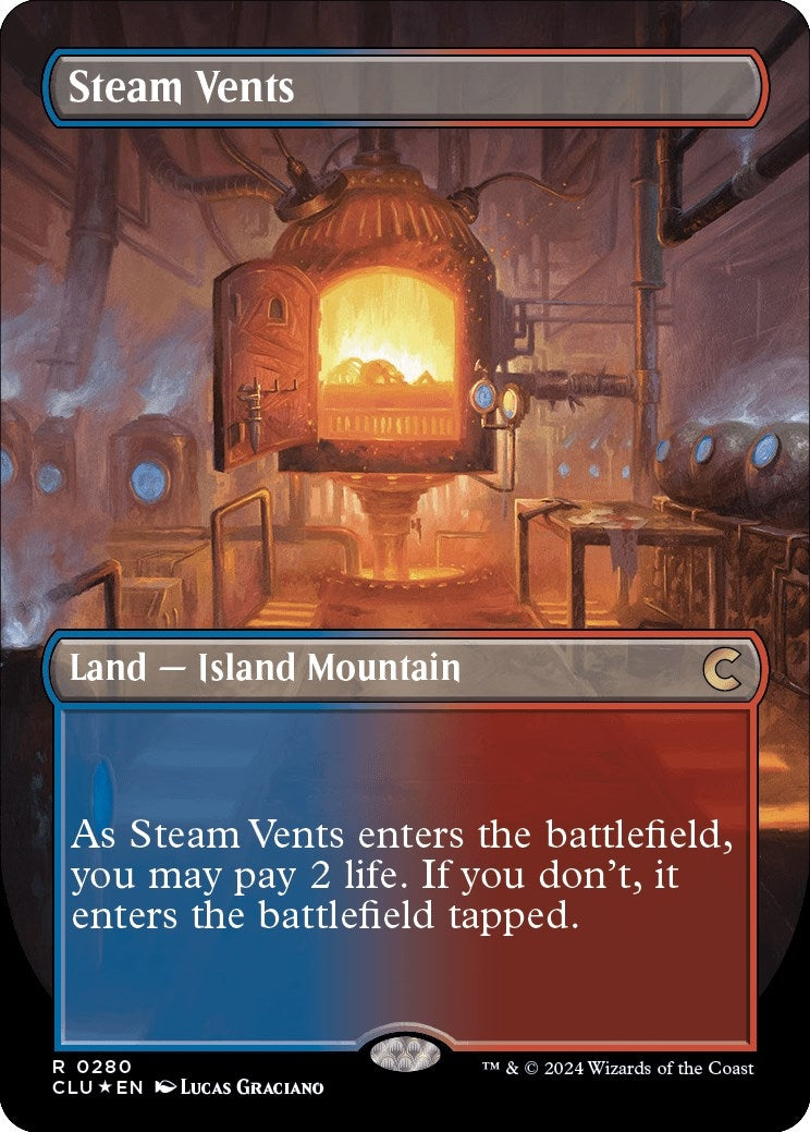 Steam Vents Borderless (280) [CLU]