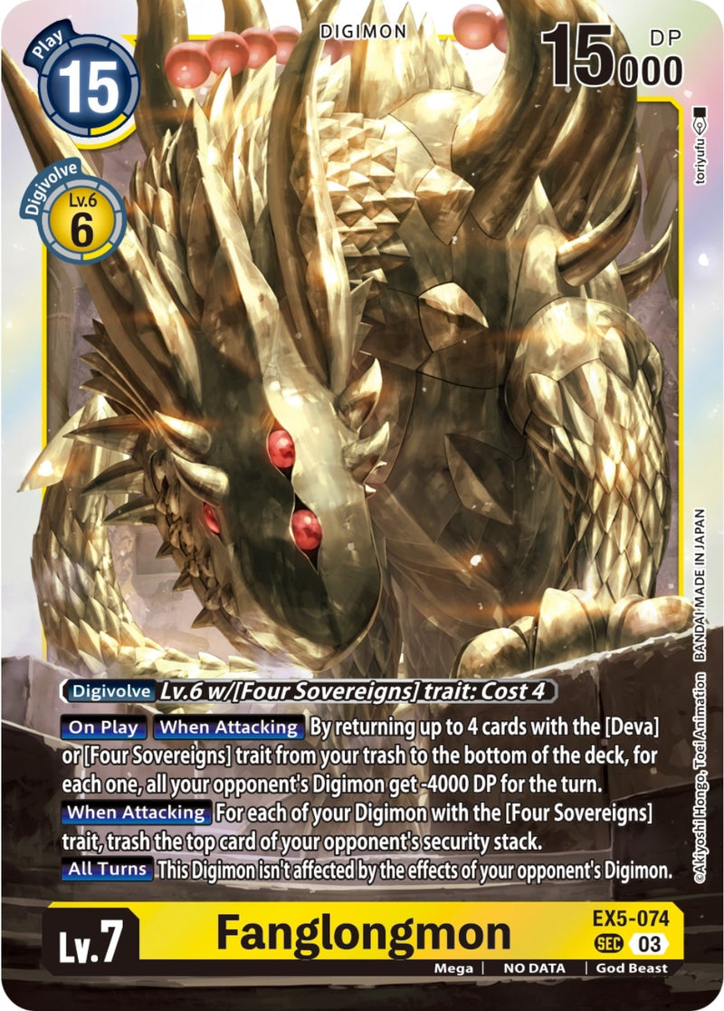 Image for Fanglongmon (Textured) [Animal Colosseum]
