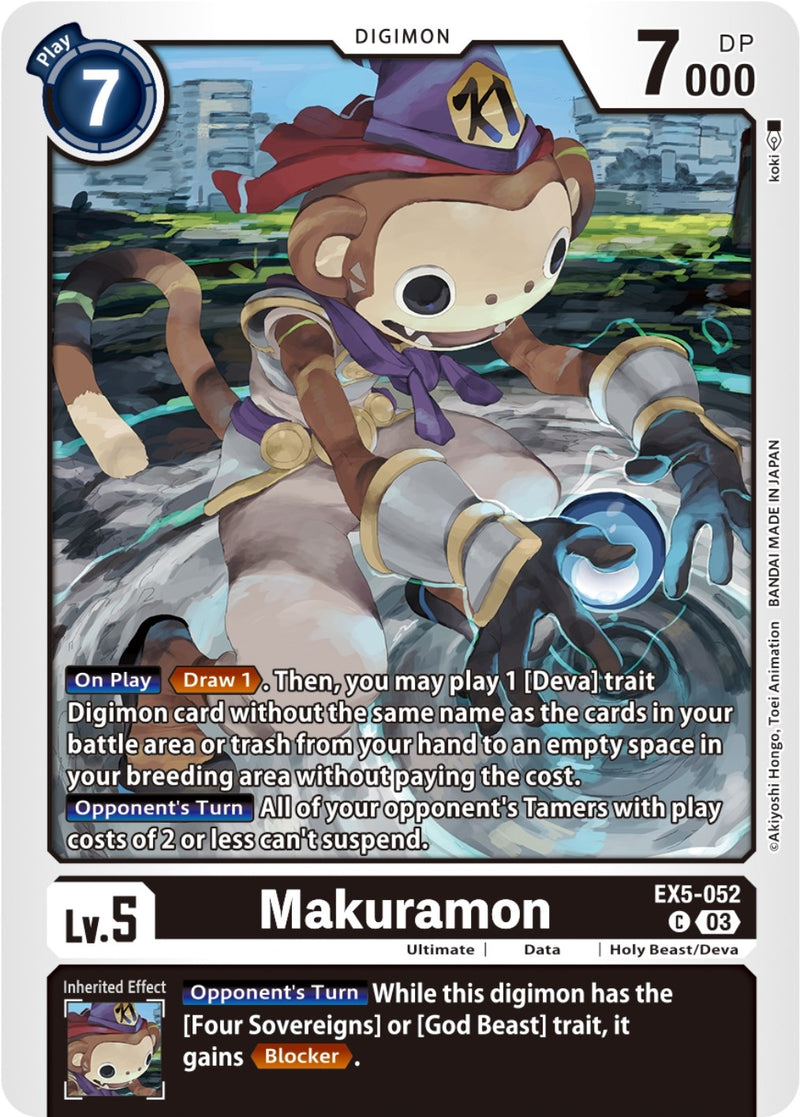 Image for Makuramon [Animal Colosseum]
