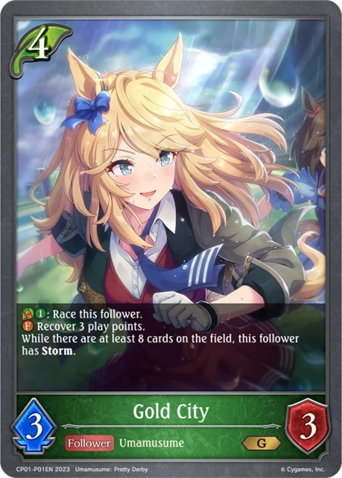 Gold City P01EN Foil (CP01-P01EN) [CP01]