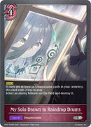 My Solo Drawn to Raindrop Drums P45EN Foil (CP01-P45EN) [CP01]