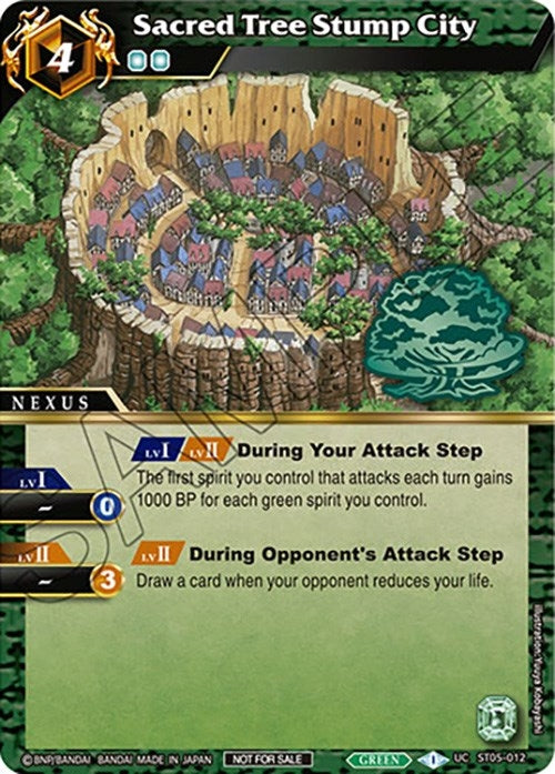 Sacred Tree Stump City Event Pack Vol 3 (ST05-012) [LEP]