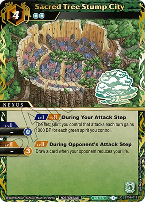 Sacred Tree Stump City Finalist Card Set Vol 3 (ST05-012) [LEP]