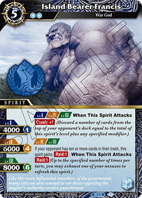 Island Bearer Francis Event Pack Vol 3 (ST06-002) [LEP]