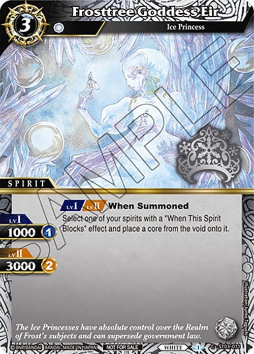 Frosttree Goddess Eir Event Pack Vol 3 (ST03-011) [LEP]