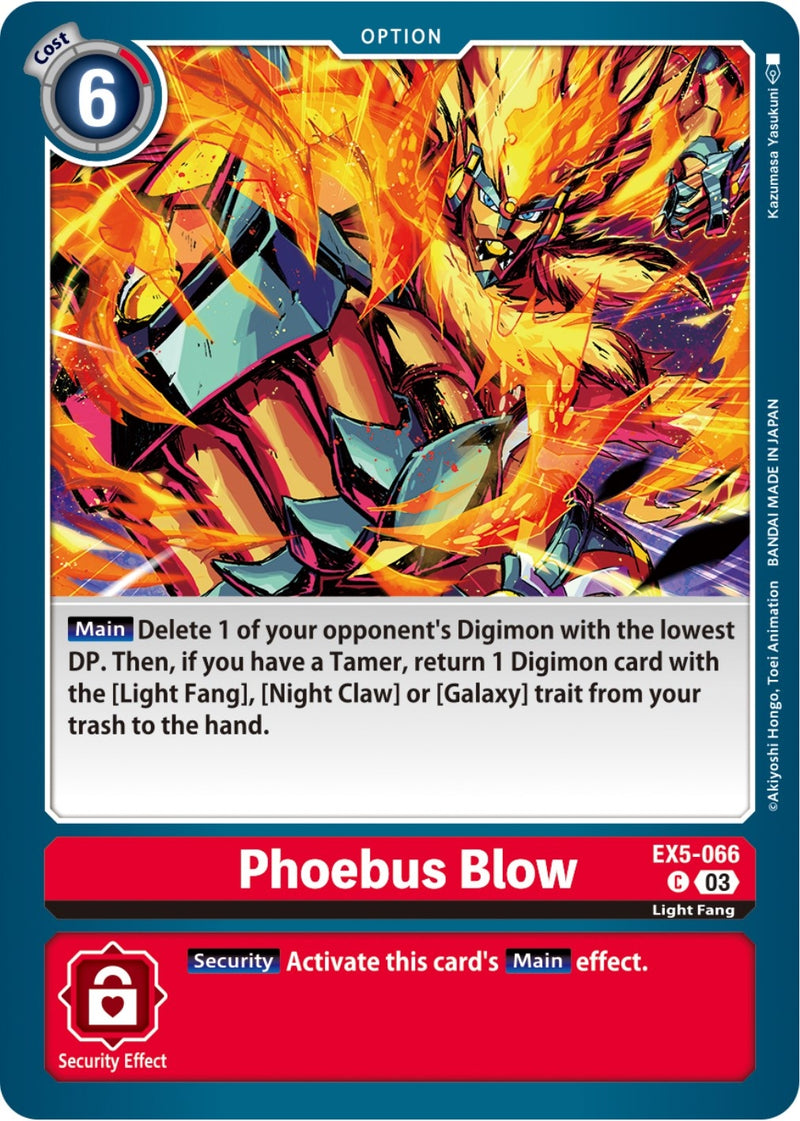 Image for Phoebus Blow [Animal Colosseum]