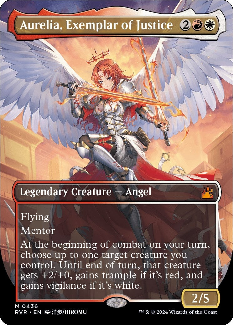Aurelia Exemplar of Justice Anime Borderless (436) [RVR]