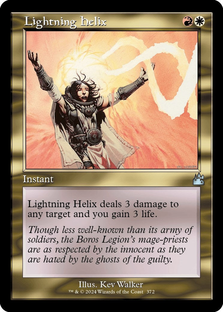 Lightning Helix (Retro Frame) [Ravnica Remastered]