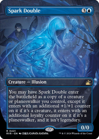 Spark Double (Anime Borderless) [Ravnica Remastered]