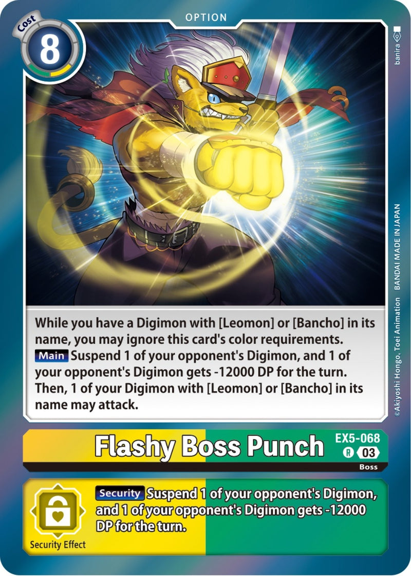 Image for Flashy Boss Punch [Animal Colosseum]