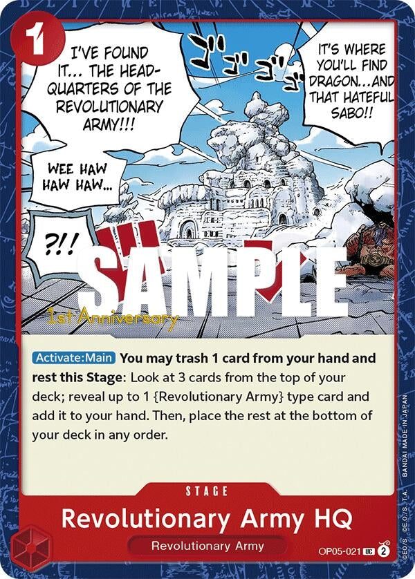 Revolutionary Army HQ (OP05-021) [OP05 ANN]