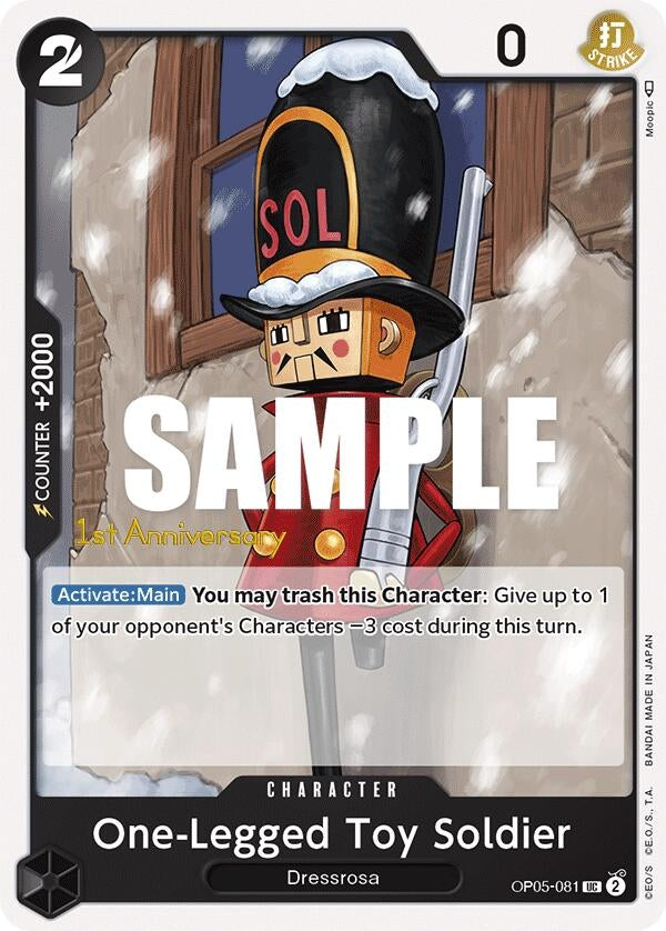 One Legged Toy Soldier (OP05-081) [OP05 ANN]