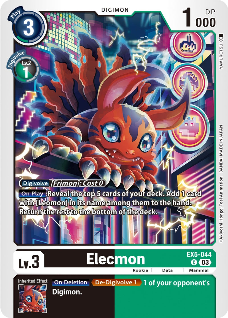 Image for Elecmon [Animal Colosseum]