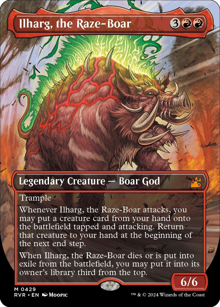 Ilharg the Raze Boar Anime Borderless (429) [RVR]