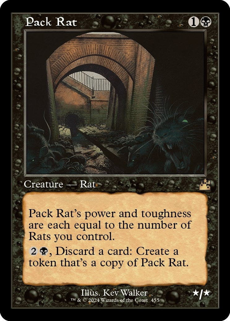 Pack Rat Retro Frame (455) [RVR]