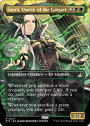 Savra Queen of the Golgari Anime Borderless (440) [RVR]