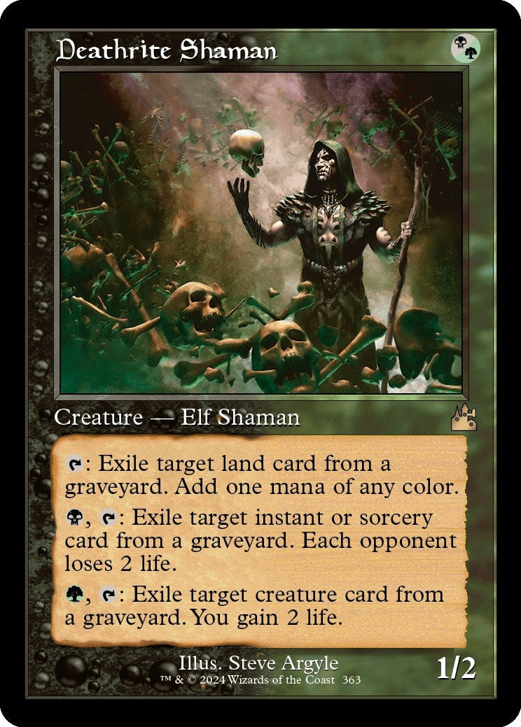 Deathrite Shaman Retro Frame (363) [RVR]