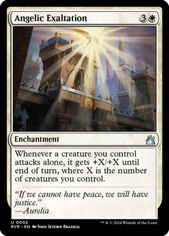Angelic Exaltation [Ravnica Remastered]