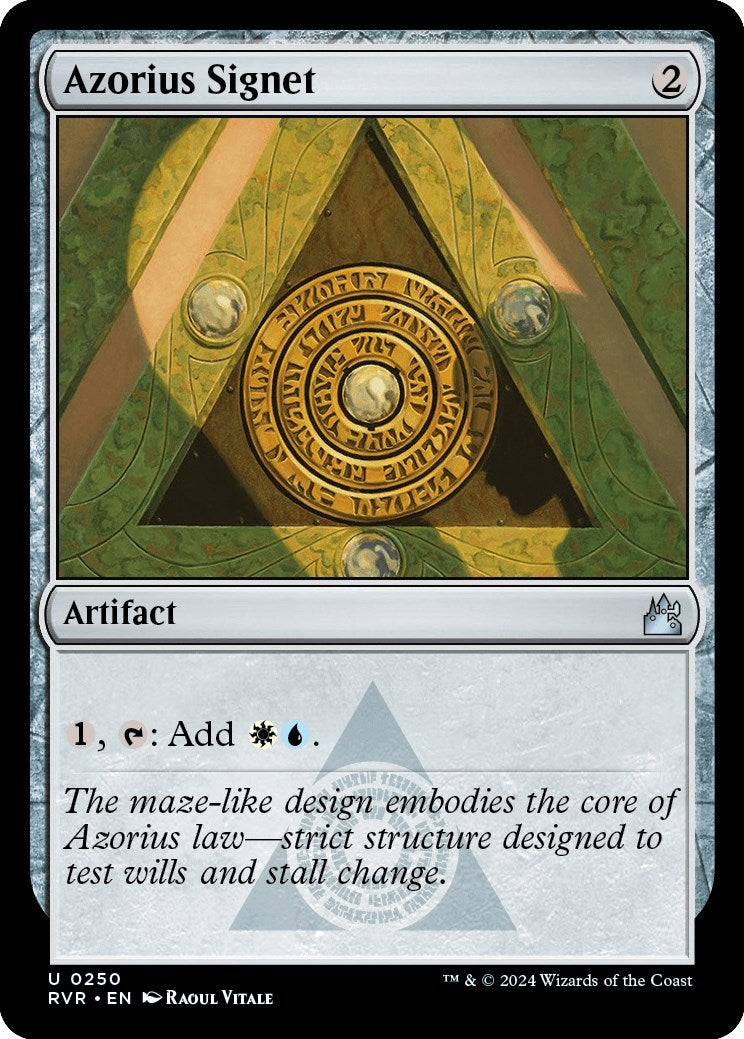 Azorius Signet [Ravnica Remastered]