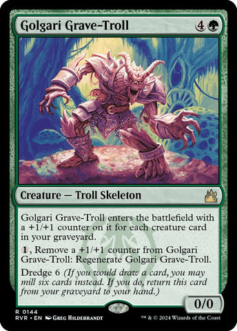 Golgari Grave-Troll [Ravnica Remastered]