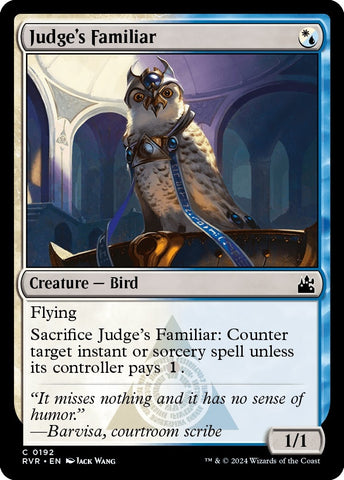 Judge's Familiar [Ravnica Remastered]
