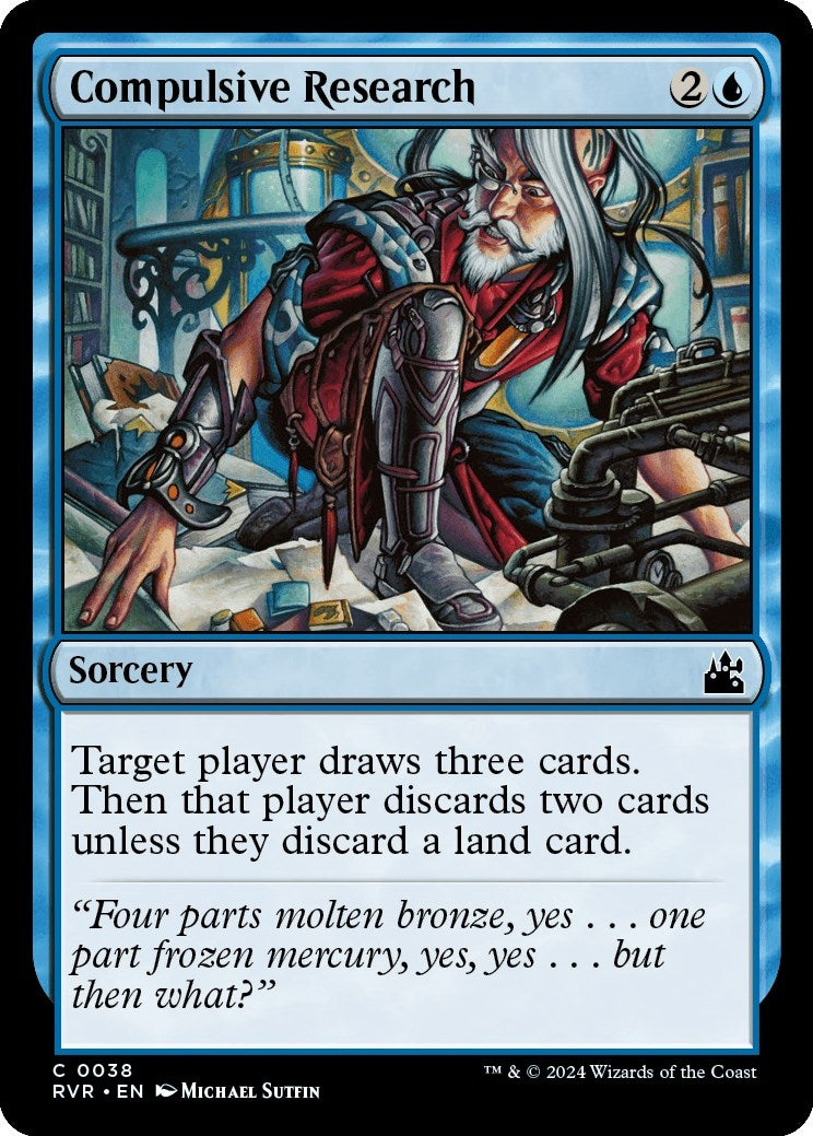 Compulsive Research [Ravnica Remastered]