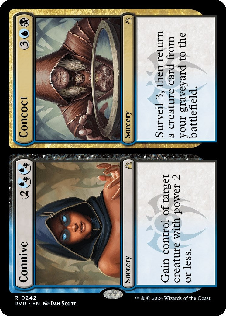 Connive // Concoct [Ravnica Remastered]