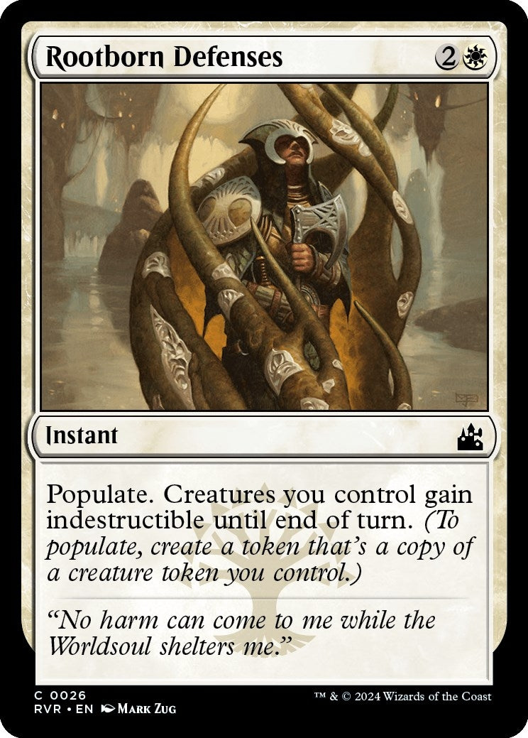 Rootborn Defenses [Ravnica Remastered]