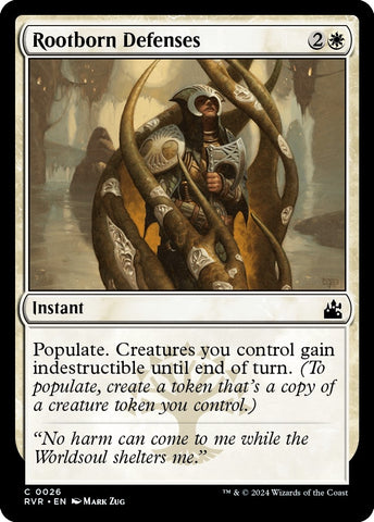Rootborn Defenses [Ravnica Remastered]