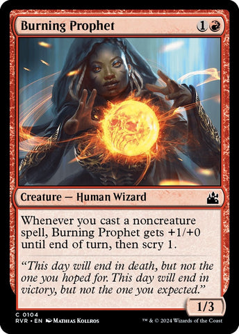 Burning Prophet [Ravnica Remastered]