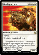 Blazing Archon [Ravnica Remastered]
