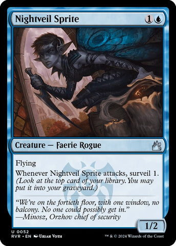 Nightveil Sprite [Ravnica Remastered]