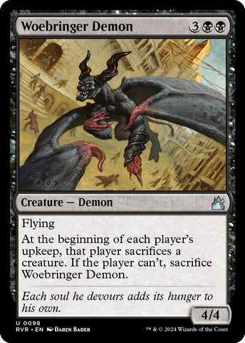 Woebringer Demon [Ravnica Remastered]