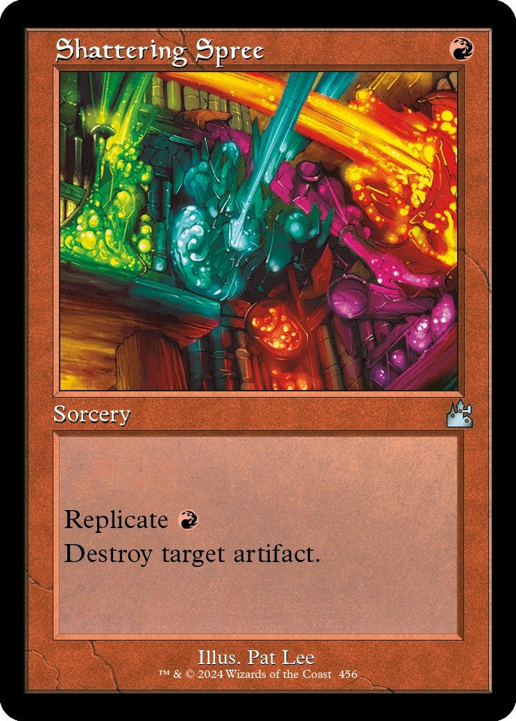Shattering Spree Retro Frame (456) [RVR]