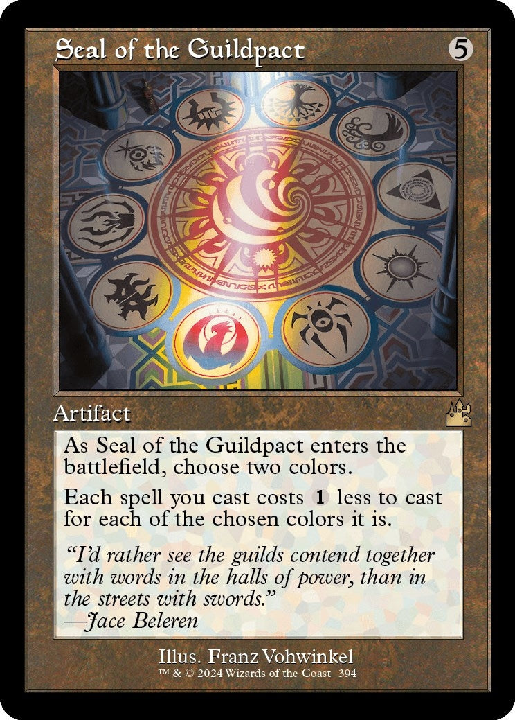 Seal of the Guildpact (Retro Frame) [Ravnica Remastered]