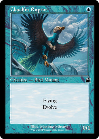Cloudfin Raptor (Retro Frame) [Ravnica Remastered]