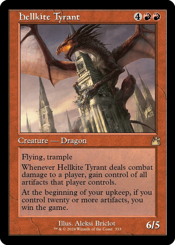 Hellkite Tyrant Retro Frame (333) [RVR]
