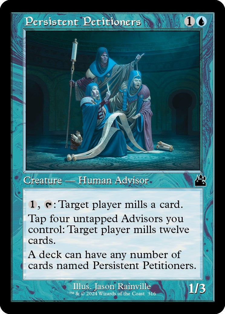 Persistent Petitioners (Retro Frame) [Ravnica Remastered]