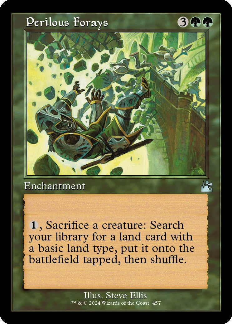 Perilous Forays Retro Frame (457) [RVR]