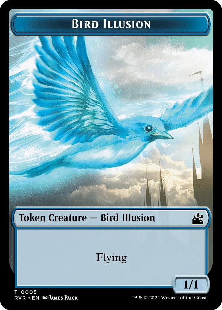 Bird Illusion Token (5) [RVR]