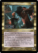 Lazav the Multifarious Retro Frame Serial Numbered (371) [RVR]