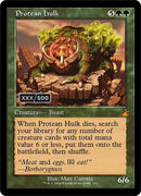 Protean Hulk Retro Frame Serial Numbered (353) [RVR]