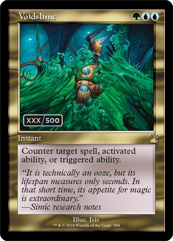 Voidslime Retro Frame Serial Numbered (388) [RVR]