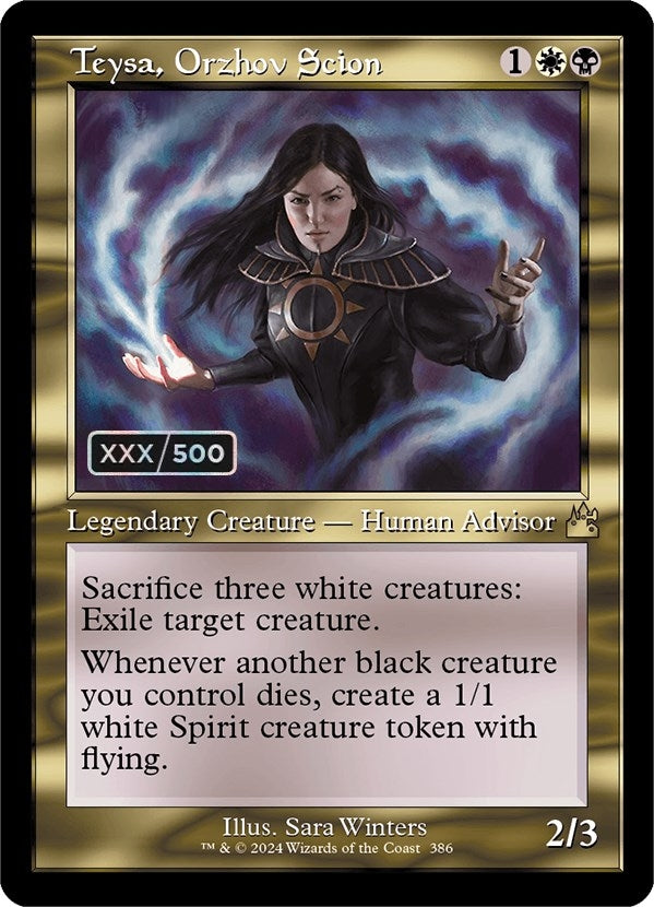Image for Teysa, Orzhov Scion (Retro Frame) (Serial Numbered) (386) [RVR]