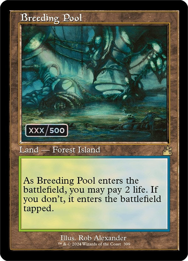 Breeding Pool Retro Frame Serial Numbered (399) [RVR]