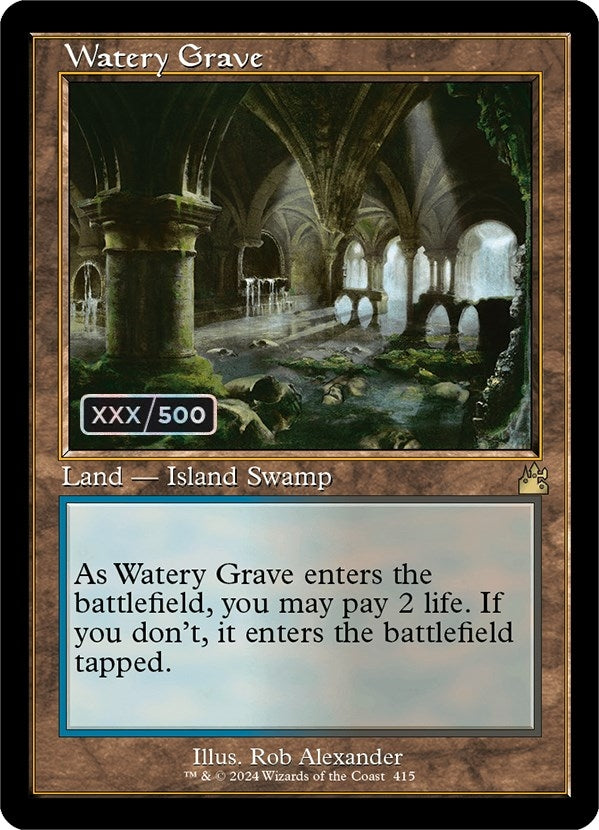 Watery Grave Retro Frame Serial Numbered (415) [RVR]