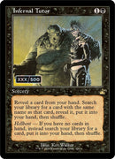 Infernal Tutor Retro Frame Serial Numbered (326) [RVR]