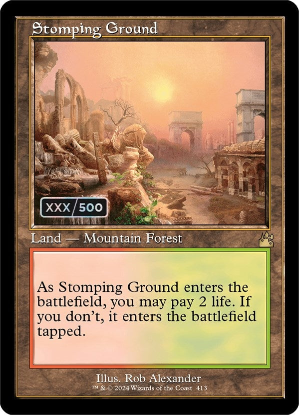 Stomping Ground Retro Frame Serial Numbered (413) [RVR]