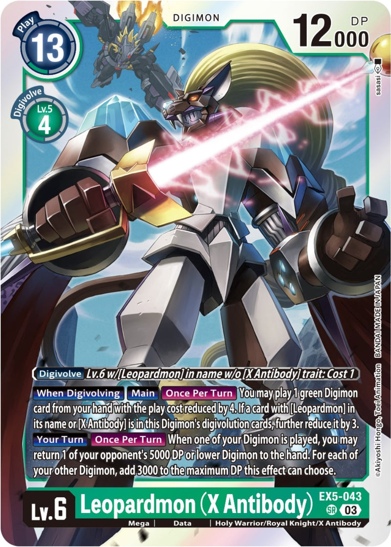 Image for Leopardmon (X Antibody) [Animal Colosseum]